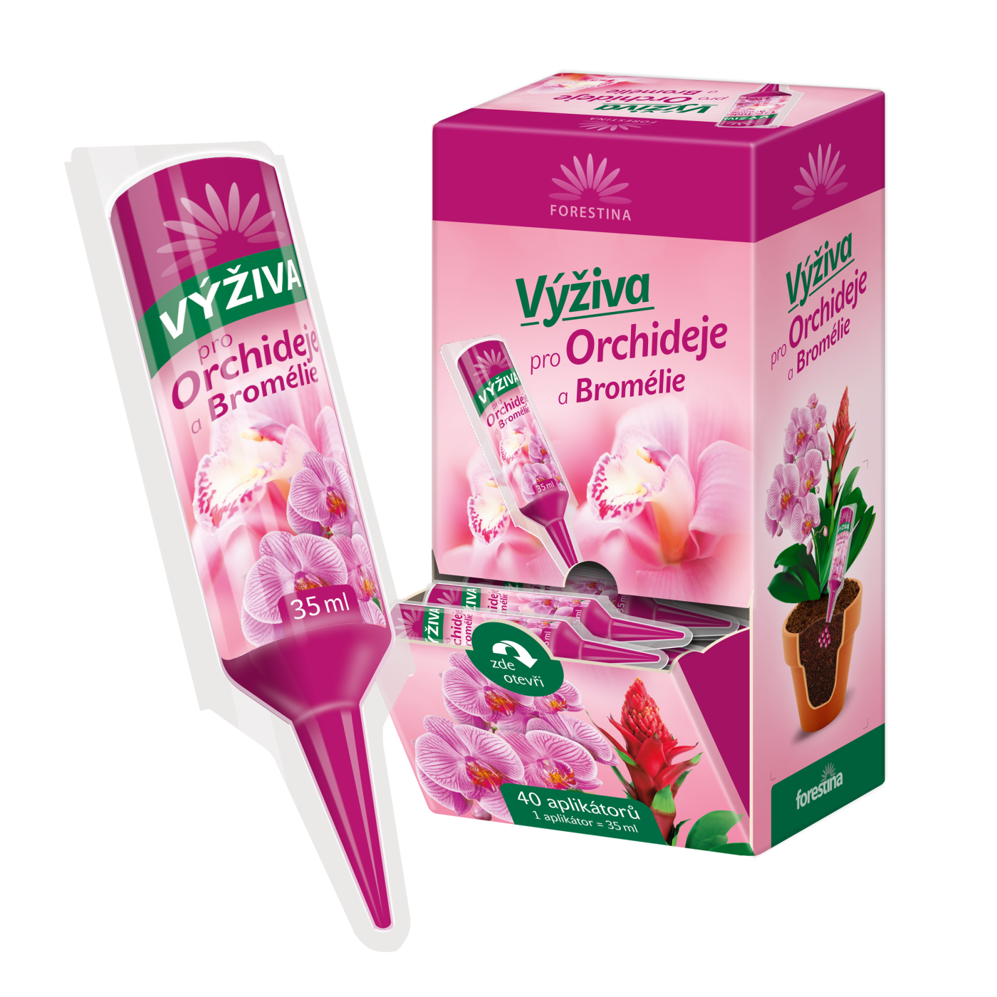 FORESTINA - Výživa pro orchideje a Bromélie