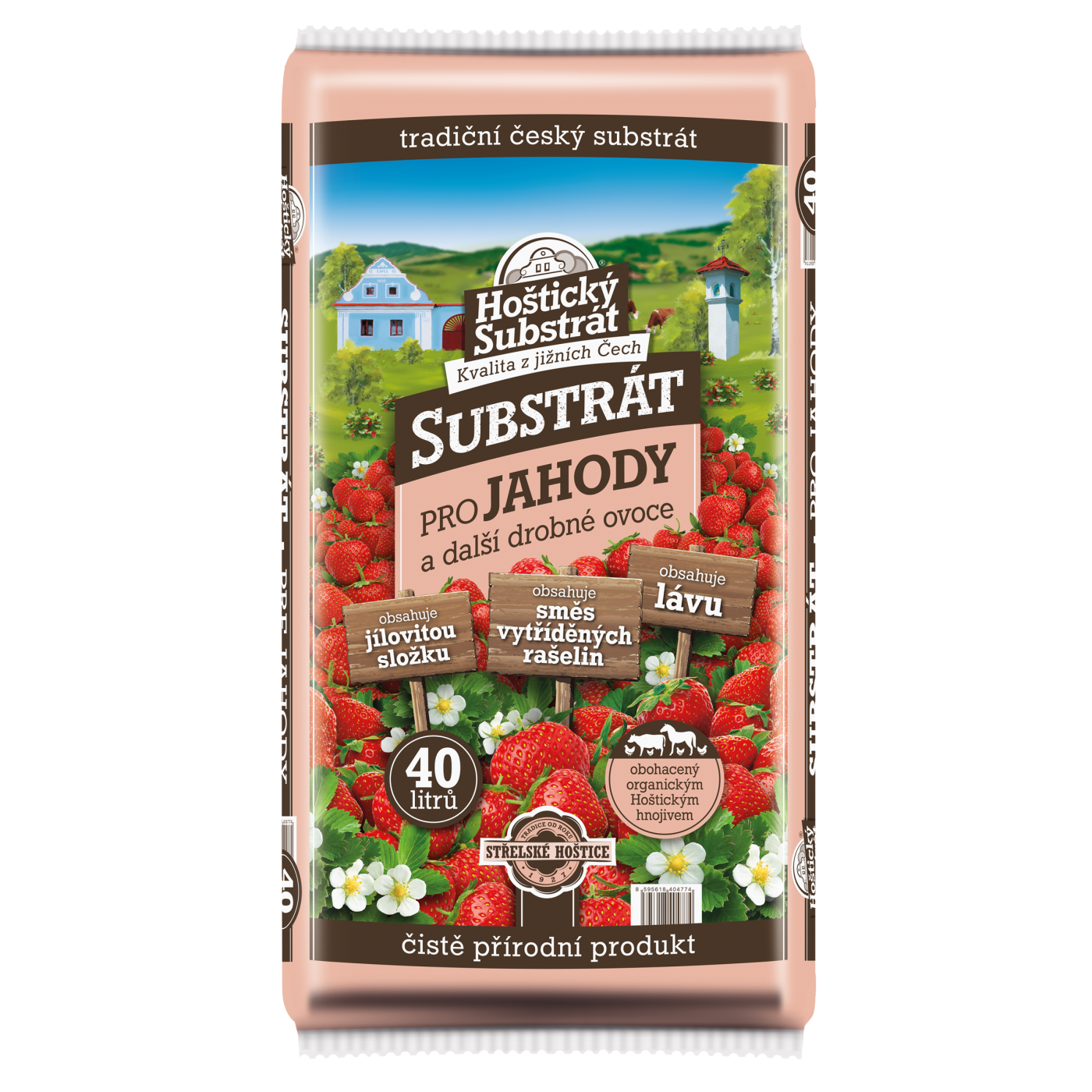 Hoštický substrát pro jahody 