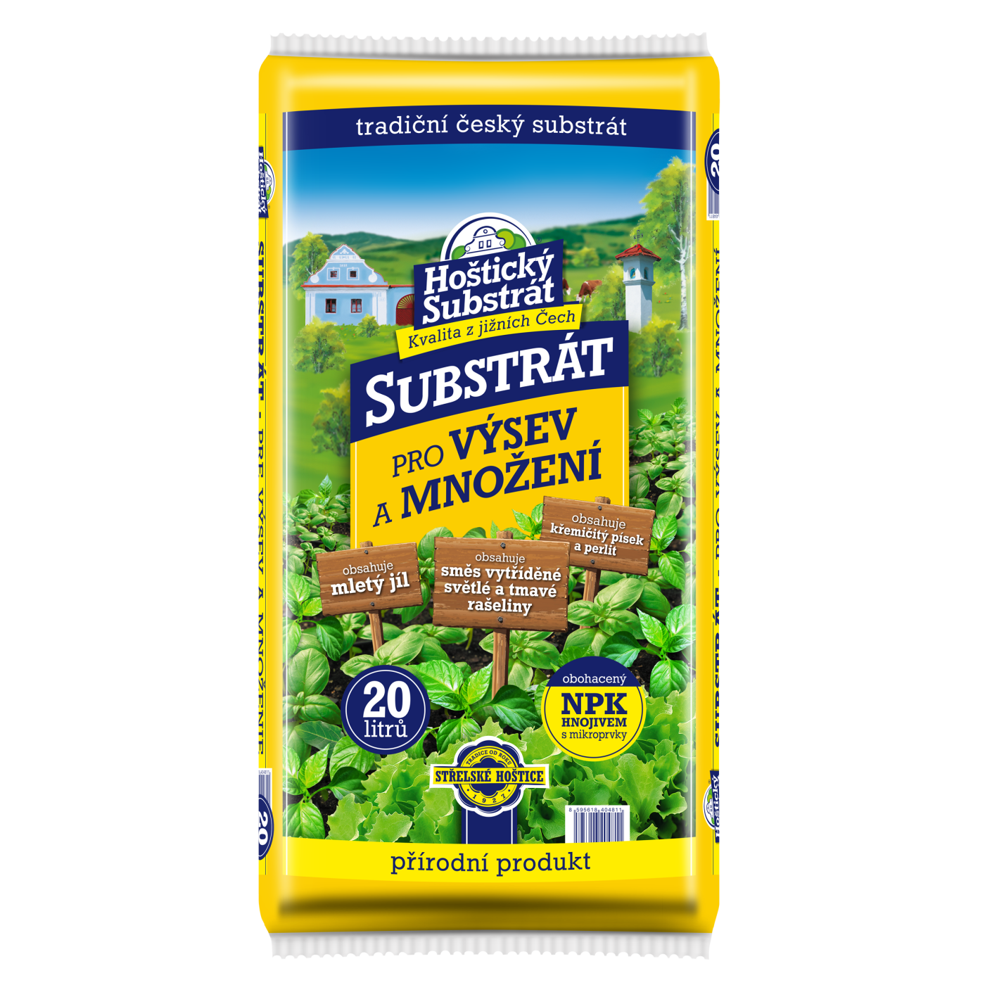 Hoštický substrát - Substrát pro výsev a množení